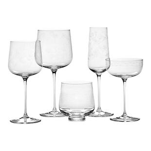 比利时Serax红白葡萄酒杯家用玻璃高脚杯香槟鸡尾酒杯Marni联名款