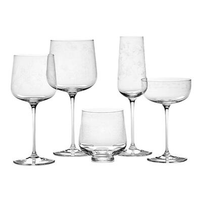 比利时Serax红白葡萄酒杯家用玻璃高脚杯香槟鸡尾酒杯Marni联名款