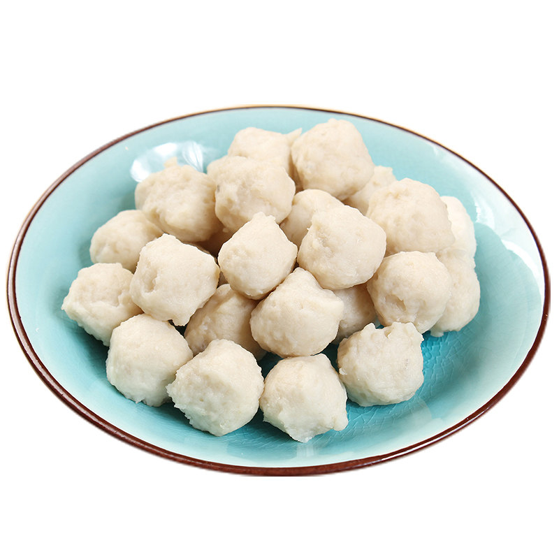 传统手工制作平哥纯鱼肉小鱼丸
