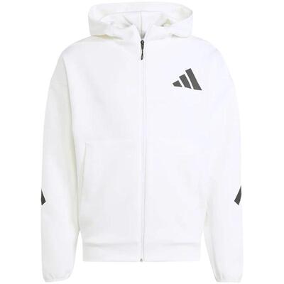 【自营】adidas阿迪达斯男子黑标连帽针织夹克外套秋季新款JF2443