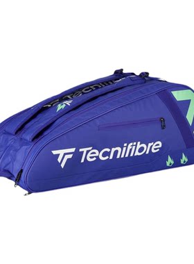 海外代购Tecnifibre网球包双肩背负防水耐磨十二支装大容量