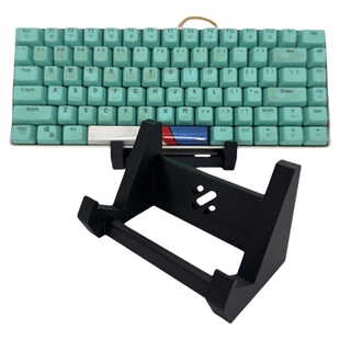 桌面机械键盘支架倾斜收纳架平板放置架单层展示置物架桌上托架
