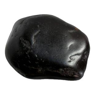 崂山试金湾纯天然试金石墨玉342克典当行专用试金打金工具19-1