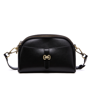 真皮小包包女款2025新款时尚百搭手机包中年女士妈妈包单肩斜挎包