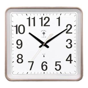 北极星挂钟简约静音电波钟客厅家用时尚挂表现代创意自动对时钟表