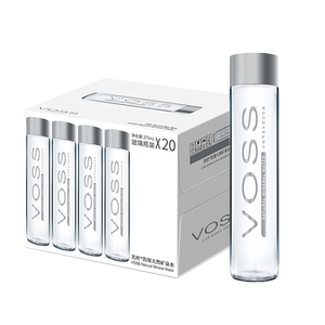 VOSS芙丝黑珍珠联名弱碱性矿泉水