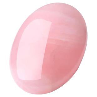 天然水晶摆件椭圆形手把件美容院疗按摩石SPA水晶热敷石