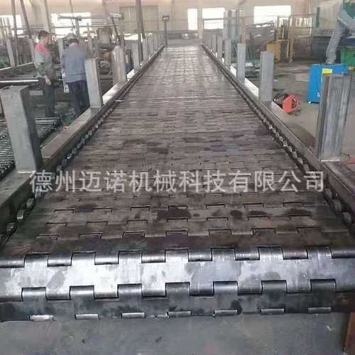 加工重型输送带磷板输送机喂料机碎石给料机矿石链板流水线厂家