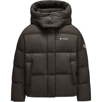 坦博尔泡芙短款连帽羽绒服