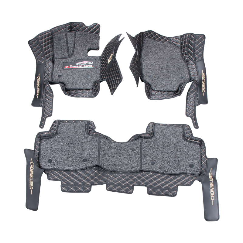 北京BEIJING-X7脚垫北京X7汽车脚垫全包围双层丝圈专用脚垫改装