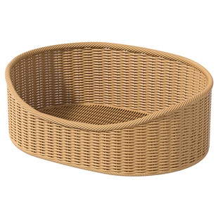 超大立体不塌丨猫窝藤编四季通用夏天透气半封闭式安全感编织框窝