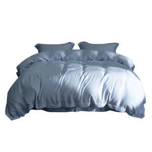本初防螨兰精天丝四件套轻奢高级感被套床单床笠床上用品套件凉感