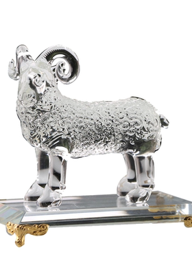 中式家居装饰品装饰品生肖羊三阳开泰摆件创意可爱乔迁新居