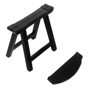 禅式古筝支架家用实木坐式古筝架子便携式古筝专用落地琴架矮脚架