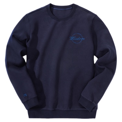 布先生圆领卫衣男款长袖上衣