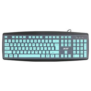 适用惠普KM100键盘膜双飞燕FK10/F1010台式键盘保护膜宏碁OKB020有线键盘防尘垫联想K4800s键帽按键套防水罩