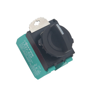 宇达旋钮开关 11X/2 20X/3 2档3档自复自锁选择按钮开关 22MM 常