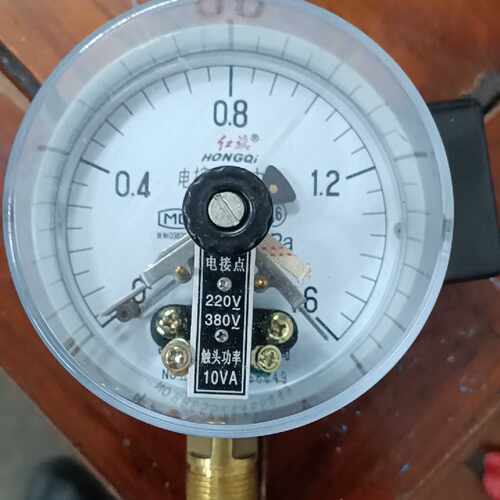 询价-红旗电接点压力表YX-100，0-1.6MPa，220V/3