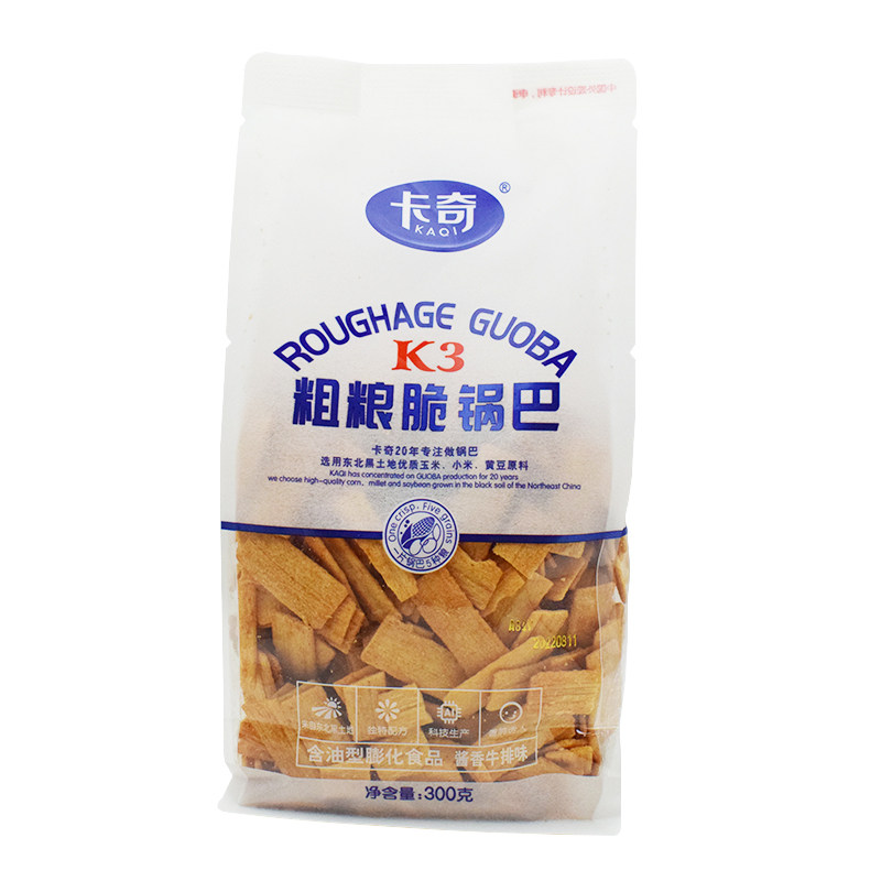 卡奇脆锅巴粗粮小米黄豆香板栗咸锅巴