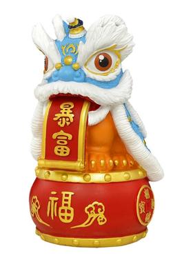 中国风醒狮摆件客厅国潮文创