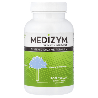Naturally Vitamins,Medizym，全身酶配方肠溶包衣片，200片
