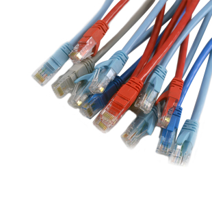 超五类六类成品短网线纯铜网络跳线0.15 0.2 0.25 0.3 0.5米1234m