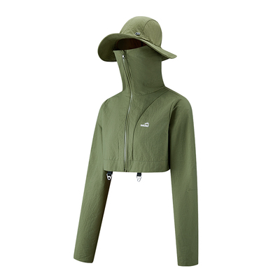 ohsunny渔夫连帽短款防晒衣