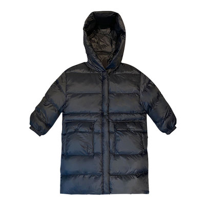 中长款加厚男童女童白鸭绒外套