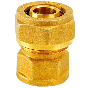 铝塑管接头活接内丝1216自来水水管直通内牙接头配件1620铜4分6分