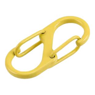 彩色烤漆多功能S型登山扣8字扣金属弹簧扣双向背包勾扣钥匙扣挂扣