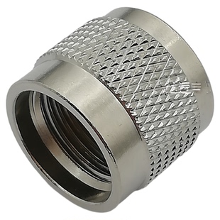 射频同轴连接器TNC防尘帽 纯铜堵头TNC 帽子 不 带链子 防水