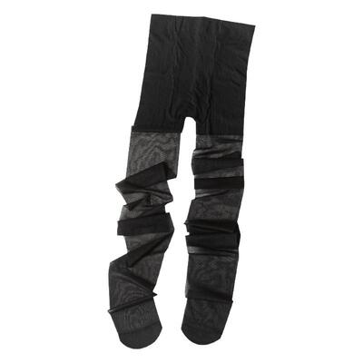 波点黑色丝袜女防勾丝高级感黑丝