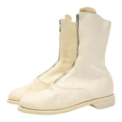 GUIDI 潮流都市310女士前拉链圆头低跟时尚短靴银泰百货 301596