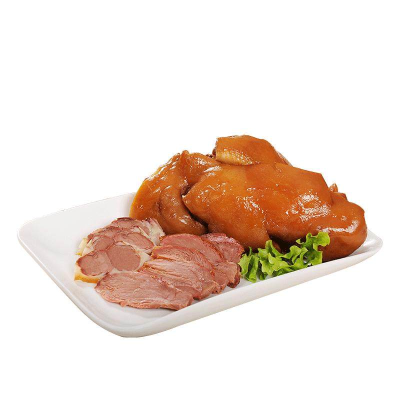喜旺烧肉400g猪肉食品熟食山东特产即食肉食真空包装卤味猪头肉