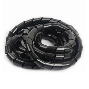 缠绕管6mm8mm电线网线收纳束线管绕线管理线管电线卷式结束保护