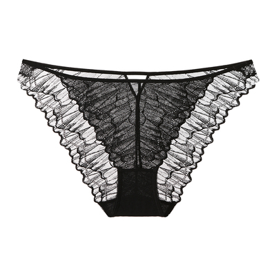 3条装蕾丝性感纯欲低腰镂空透气