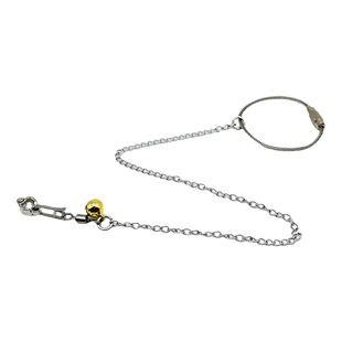 鹦鹉脚环活扣不锈钢鸟脚链子溜鸟放飞绳小虎皮牡丹玄凤八哥训鸟绳