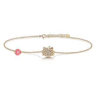 正港ZGOxHelloKitty手链女轻奢小众精致送女生三丽鸥实用生日礼物