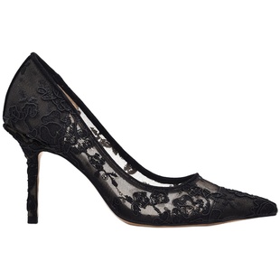 【王小毒】手执捧花○太女人8.5cm蕾丝尖头细高跟鞋女国风绣花鞋