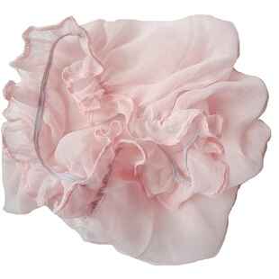 上新真丝睡帽桑蚕丝透气薄款乔其纱女头套秋冬月子帽睡觉丝绸发帽