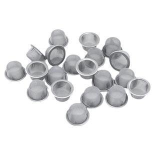 不锈钢烟斗网片外径16mm过滤网水晶烟斗网片可重复使用助燃网碗型