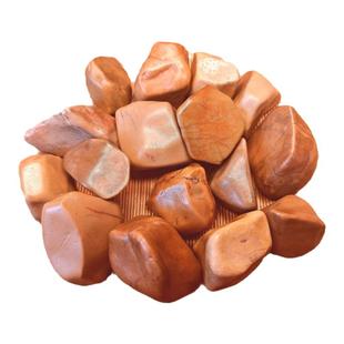 新疆天然戈壁石泥石原石花盆鱼缸造景手把件真石头2-4公分随机