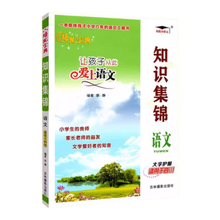 2025小学知识集锦语文四川专版 小升初语文基础知识手册工具书让孩子从此爱上语文 小学生四五六年级语文重点知识集锦基础知识大全