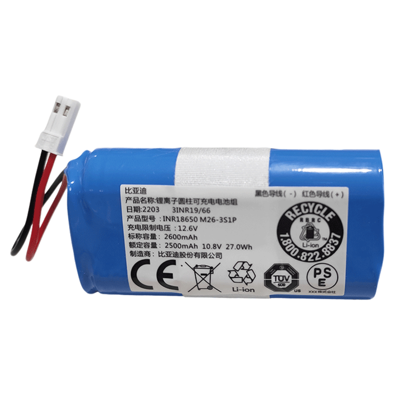 适用科沃斯CEN250/258灵韵ML009/V700扫地机器人电池地宝原装配件