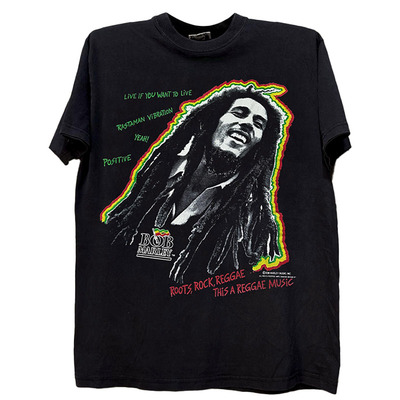 BobMarley人像印花纪念款短袖