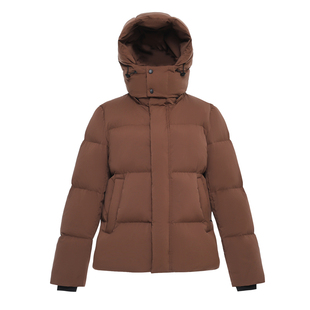 2025新款超厚短款保暖经典羽绒服简约大众户外休闲95白鸭绒男女同