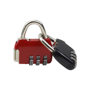 小号彩色密码锁家用锁学生宿舍柜子密码挂锁行李箱防盗锁箱包锁子