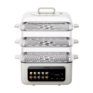 奥克斯电蒸锅多功能家用大容量保温定时预约蒸汽锅早餐机2025新款