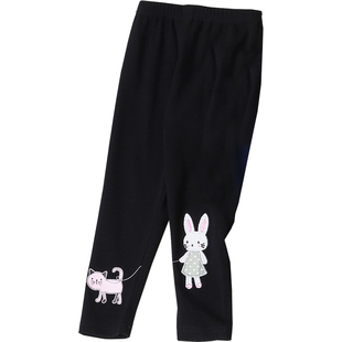 女童打底裤春秋外穿宝宝长裤儿童女裤子女孩纯棉弹力秋裤洋气裤子