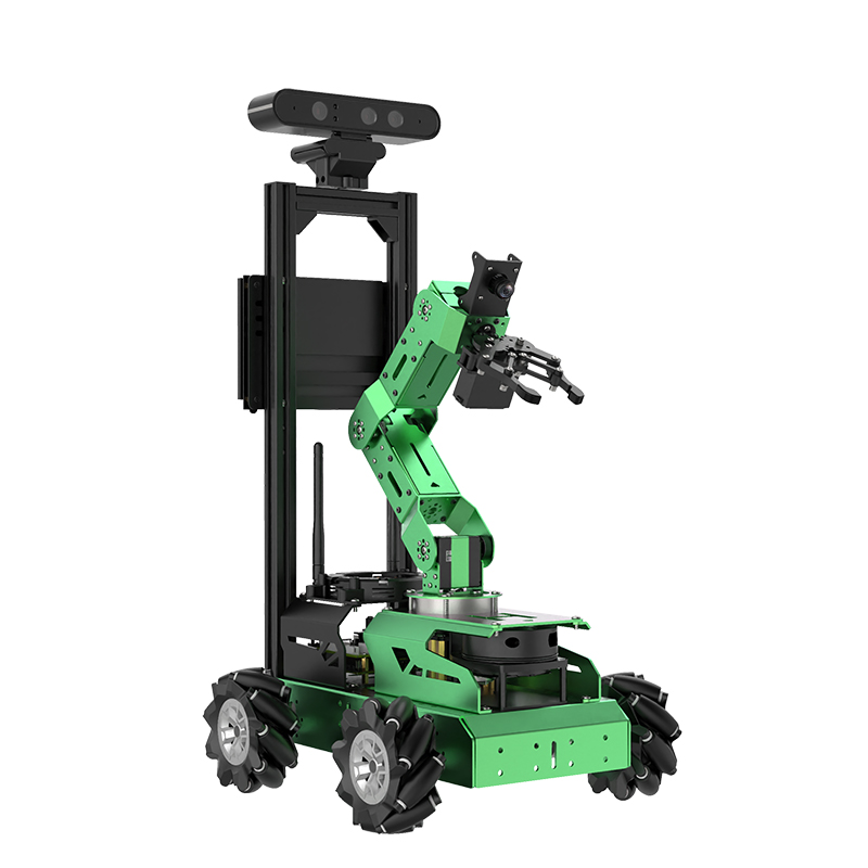 ROS2机器人 小车JetAuto Pro麦轮SLAM建图导航AI大模型视觉机械臂